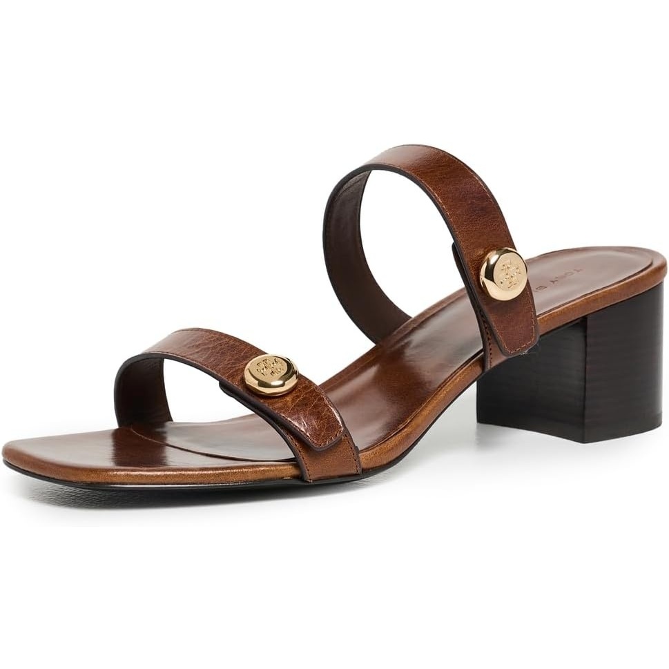 image:imageTory Burch Womens Romy City SandalsDeep Cuoio