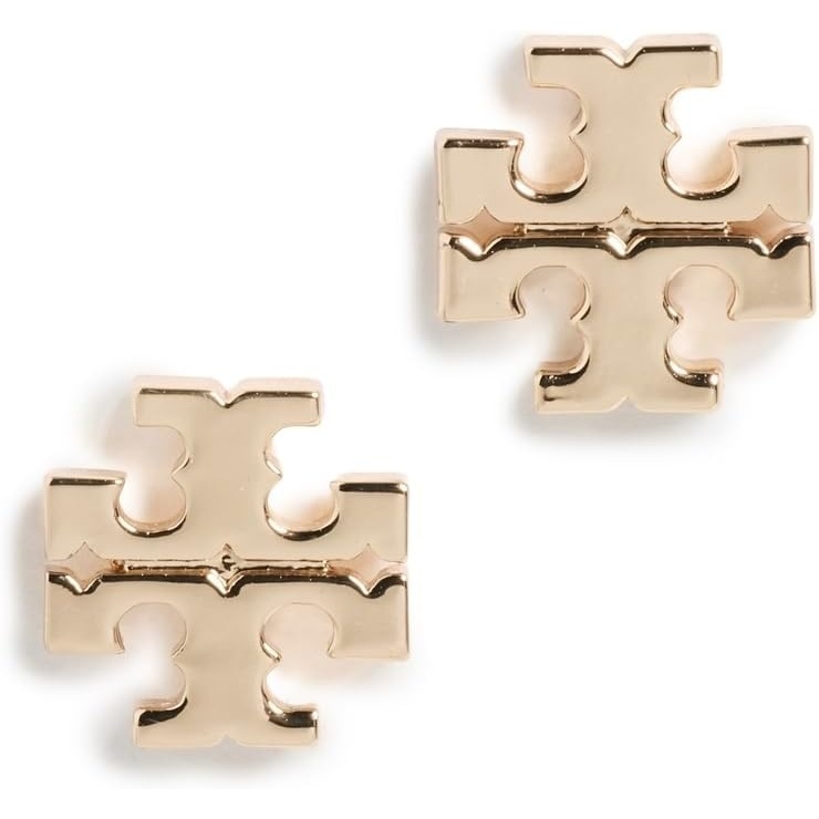 image:imageTory Burch Womens Small Icon Stud EarringsTory Gold