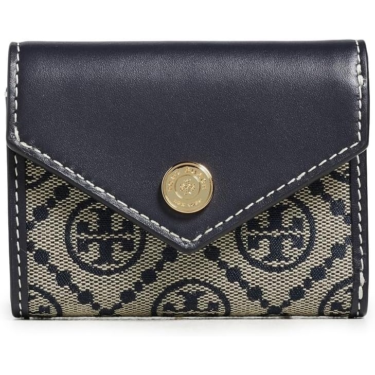 image:imageTory Burch Womens T Monogram Envelope Small WalletTory Navy