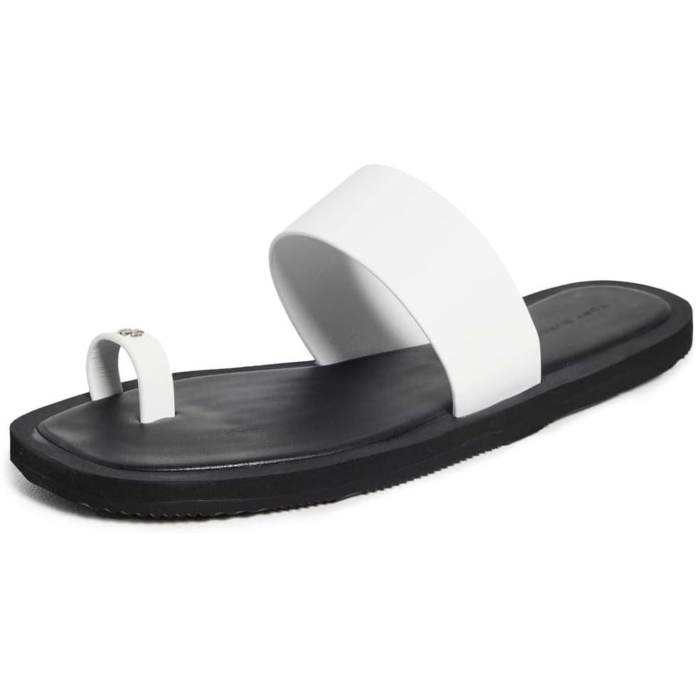 image:imageTory Burch Womens Toe Ring Flip FlopsCloudPerfect Black