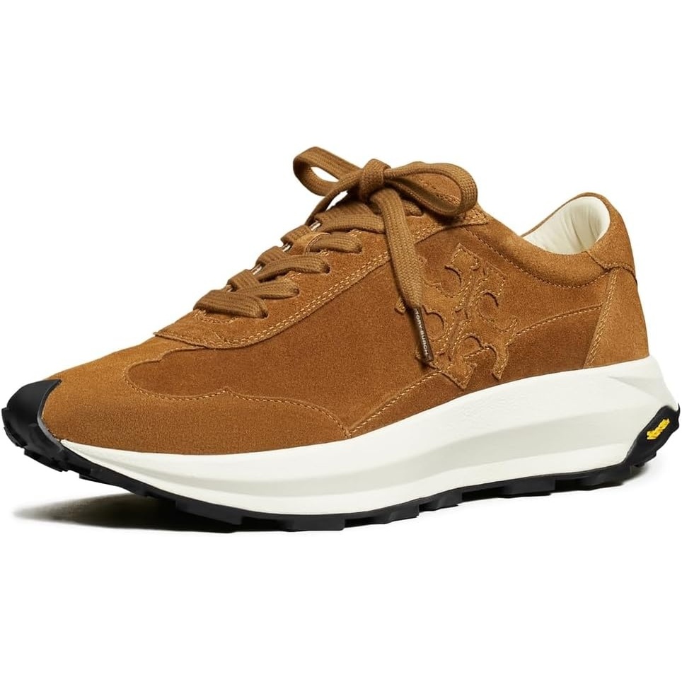 image:imageTory Burch Womens Tory TrainersCognac Brown