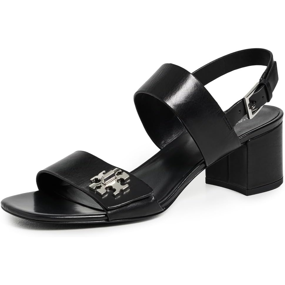 image:imageTory Burch Womens Turnlock Heel SandalsPerfect Black