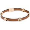 image:imageTory Burch Womens Icon Bio BraceletTory GoldClassic Chestnut