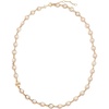 image:imageTory Burch Womens Kira Pearl NecklaceLight BrassPearlPink