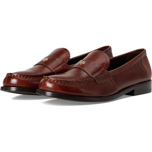 Tory Burch Women’s Classic Loafers(Negroni With Gold Logo)