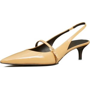Tory Burch Womens Double T Buckle Mary Jane Pump 45mm(Cantucci/Cantucci)