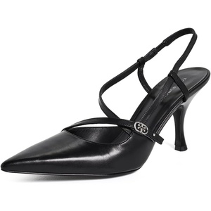 Tory Burch Women’s Double T Buckle Strap Pumps(Perfect Black)