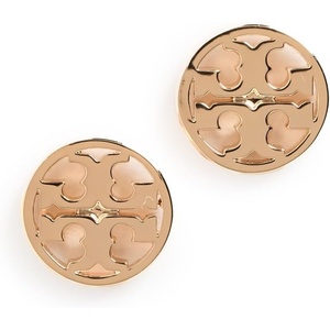 Tory Burch Women’s Icon Circle Stud Earrings(Tory Gold)