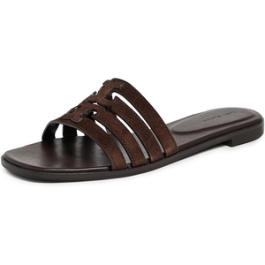 Tory Burch Women’s Ines Cage Slides(Dark Cocoa)