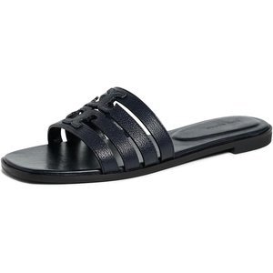 Tory Burch Women’s Ines Cage Slides(New Navy)