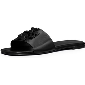 Tory Burch Women’s Ines Flat Slides(Perfect Black)