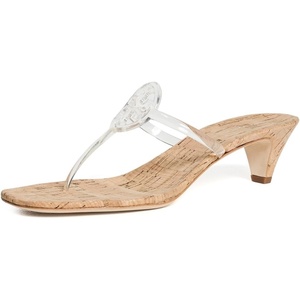 Tory Burch Women’s Miller Jelly Kitten Heels(Clear)