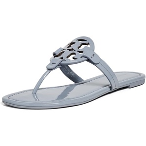 Tory Burch Women’s Miller Patent Sandals(Vapor Blue)