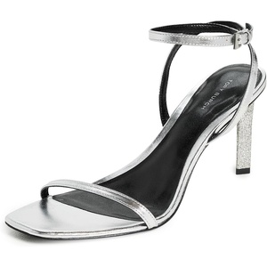 Tory Burch Women’s Pave Heeled Sandals 90mm(Silver)