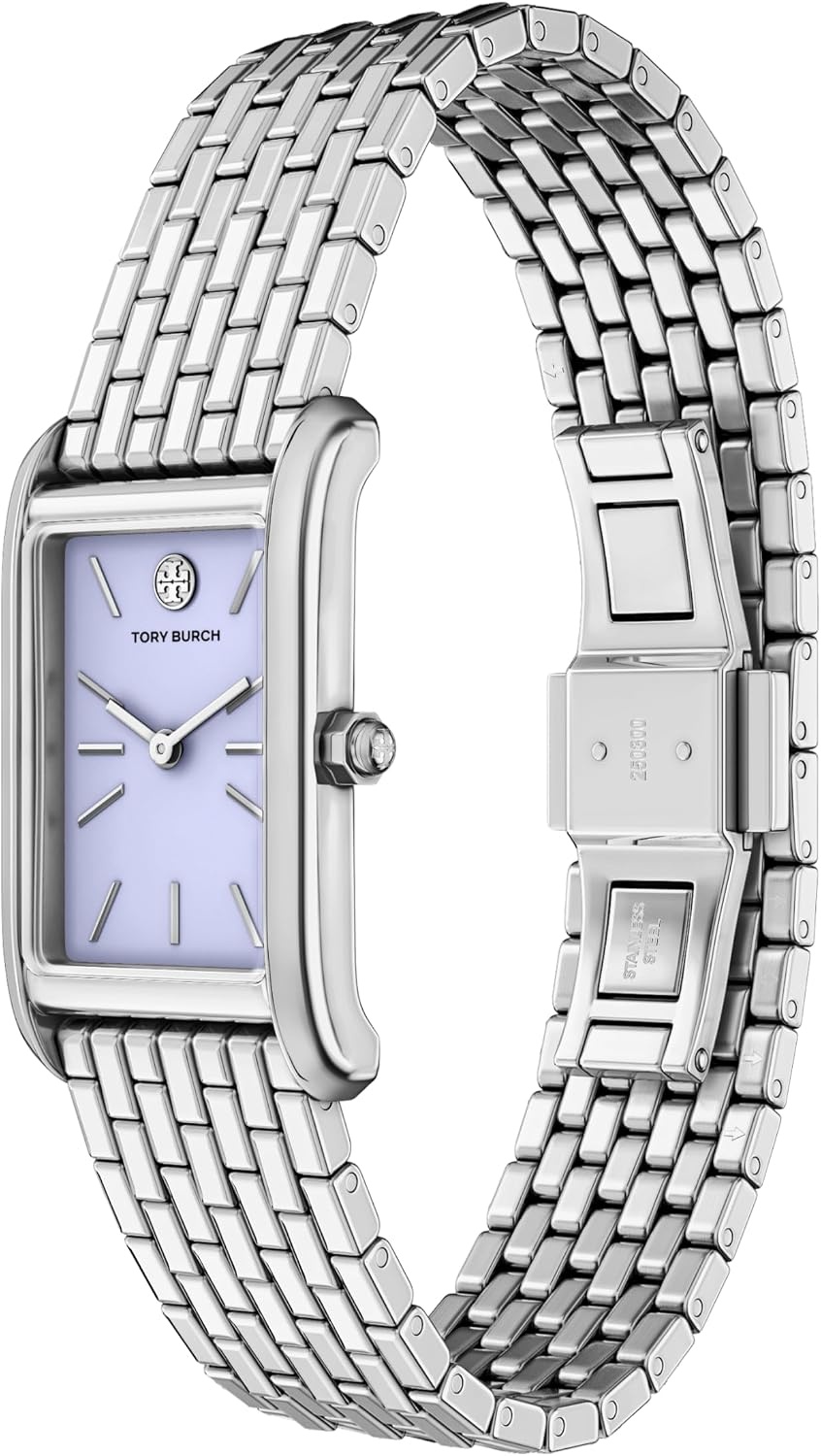 image:imageTory Burch Eleanor Watch for WomenSlim Silver
