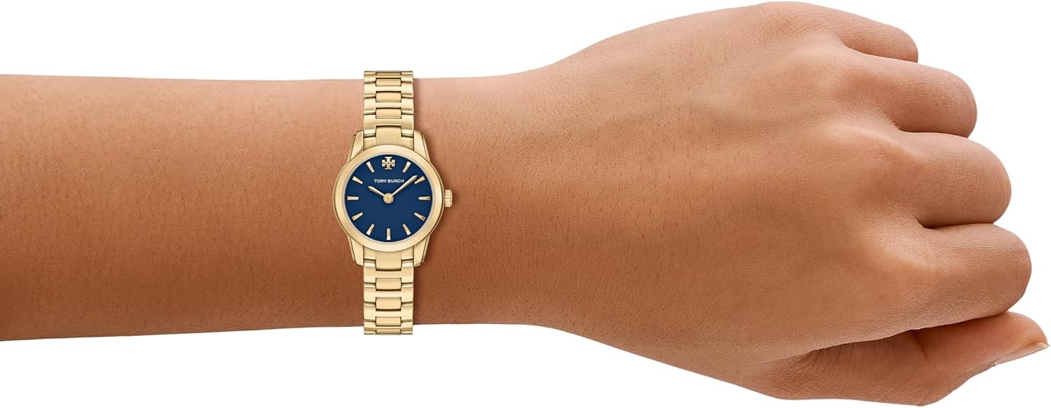 image:imageTory Burch Mini Miller Watch for WomenGold