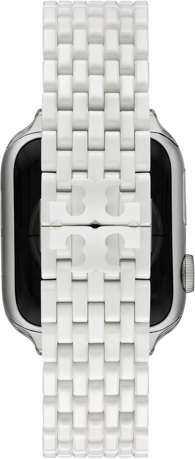 image:imageTory Burch Womens Eleanor 38404142mm and 42444546mm Stainless Steel Band for Apple WatchWhite