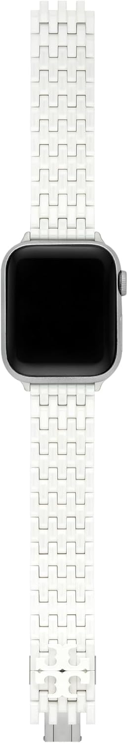 image:imageTory Burch Womens Eleanor 38404142mm and 42444546mm Stainless Steel Band for Apple WatchWhite