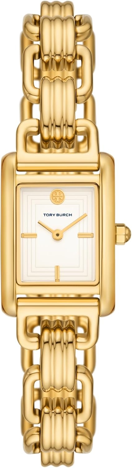 image:imageTory Burch Womens Eleanor Stainless Steel WatchGold Wrap