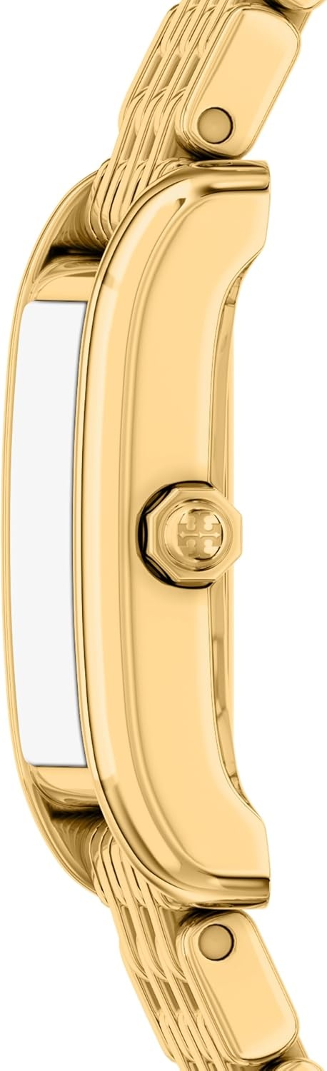 image:imageTory Burch Womens Eleanor Stainless Steel WatchGoldBlue