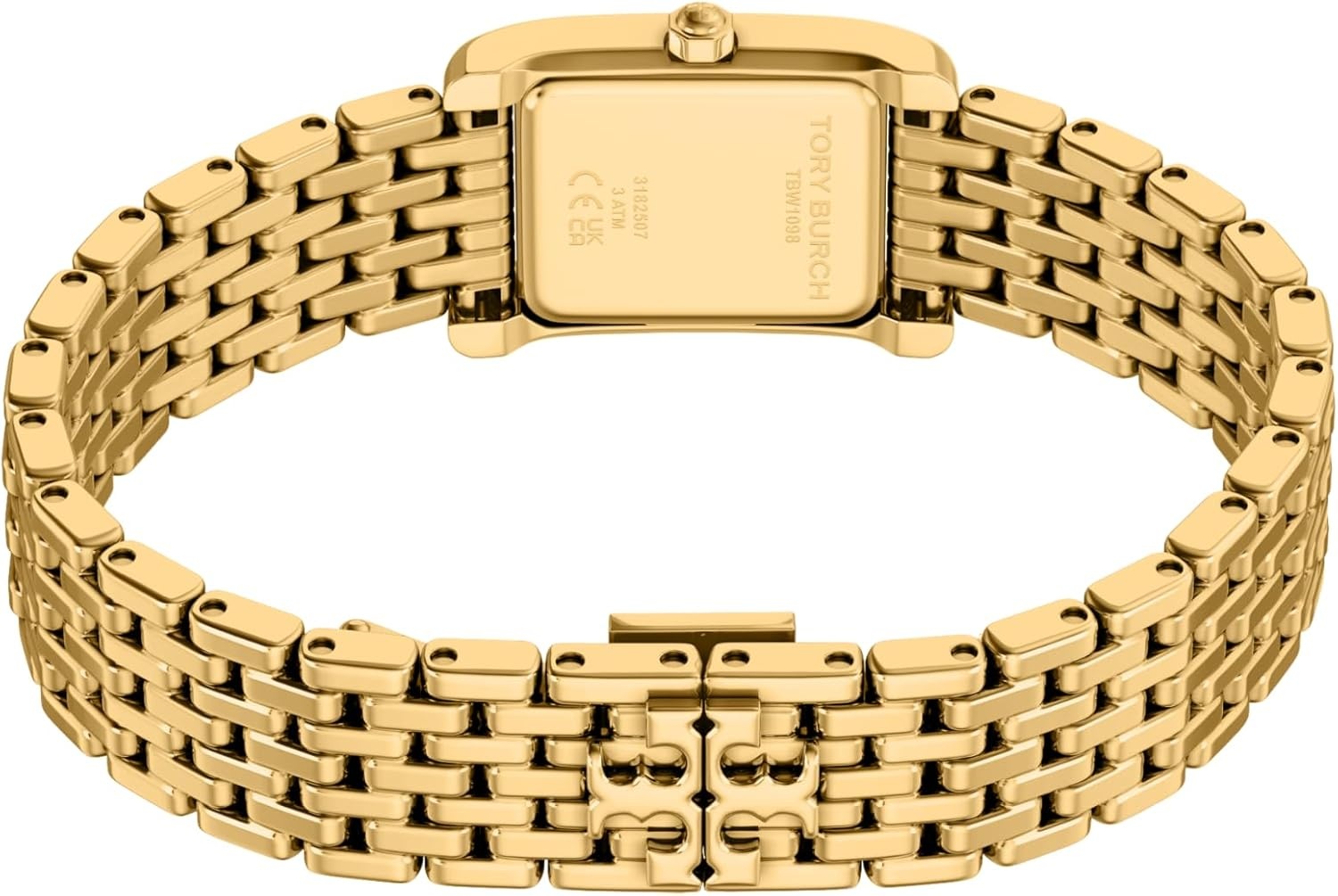 image:imageTory Burch Womens Eleanor Stainless Steel WatchGoldBlue