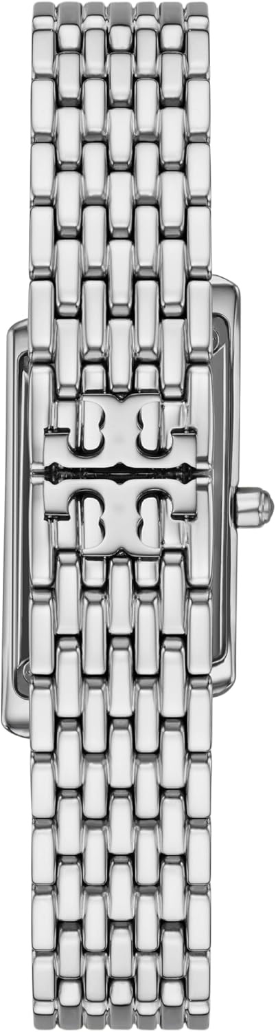 image:imageTory Burch Womens Eleanor Stainless Steel WatchSilver Angled