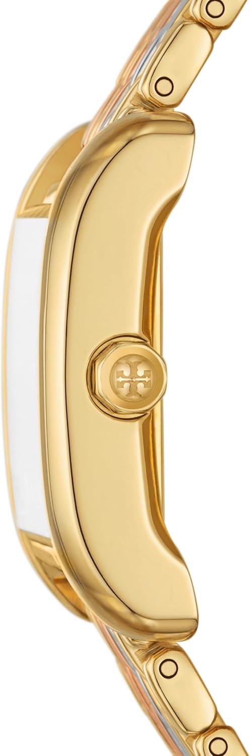 image:imageTory Burch Womens Eleanor Stainless Steel WatchTriTone