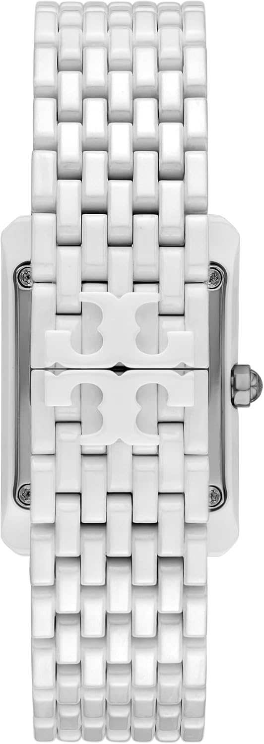 image:imageTory Burch Womens Eleanor Stainless Steel WatchWhite
