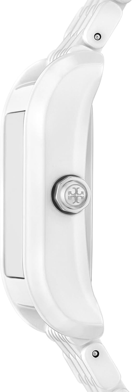 image:imageTory Burch Womens Eleanor Stainless Steel WatchWhite