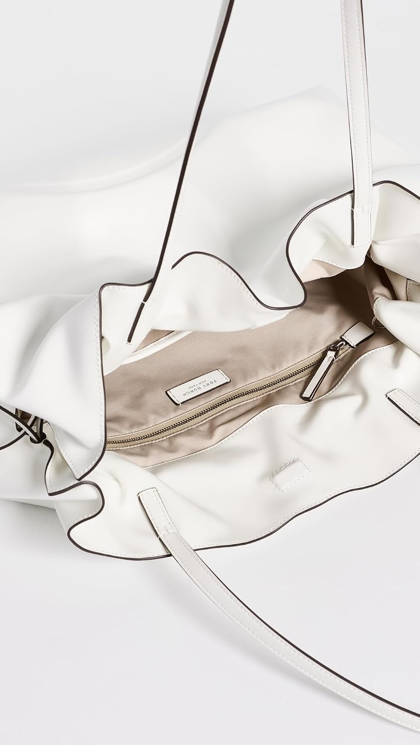 image:imageTory Burch Womens Ella Drawstring ToteBianco