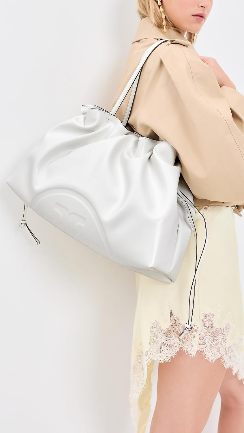 image:imageTory Burch Womens Ella Drawstring ToteBianco