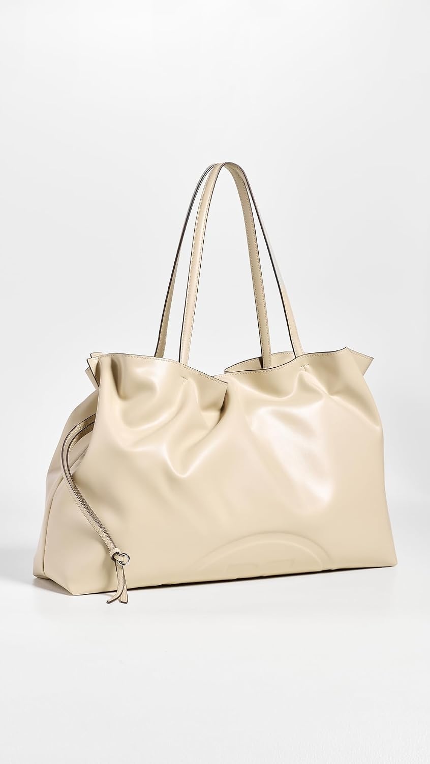 image:imageTory Burch Womens Ella Drawstring ToteLight Stone