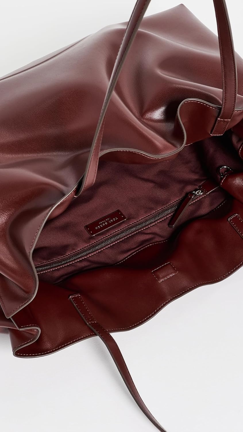 image:imageTory Burch Womens Ella Drawstring ToteMerlot
