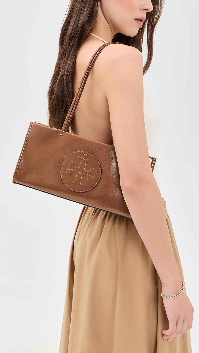 image:imageTory Burch Womens Ella Nylon East West ToteAged Tan