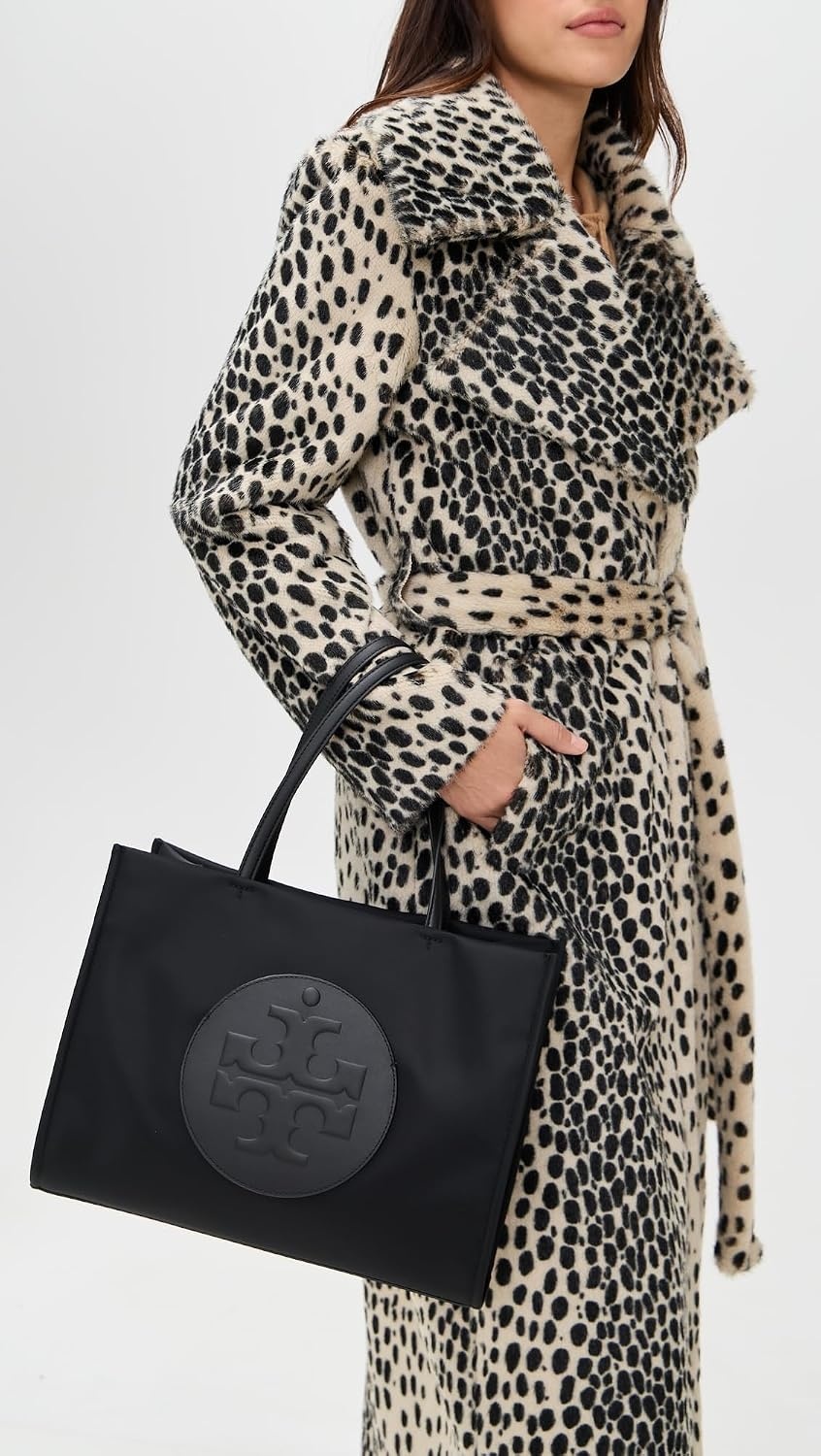 image:imageTory Burch Womens Ella Patent Small ToteBlack