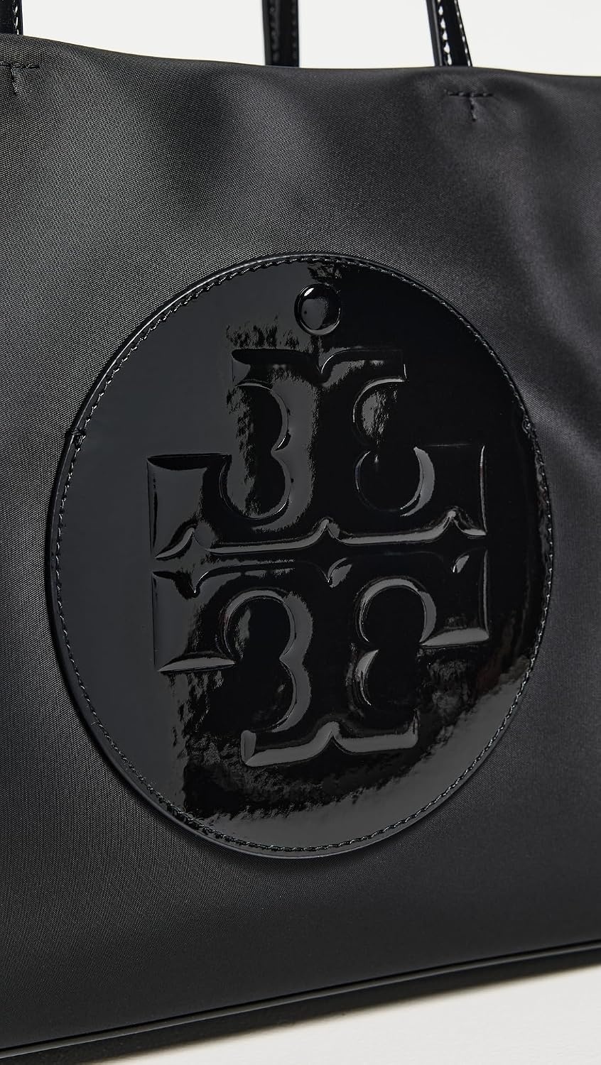 image:imageTory Burch Womens Ella Patent Small ToteBlack Patent