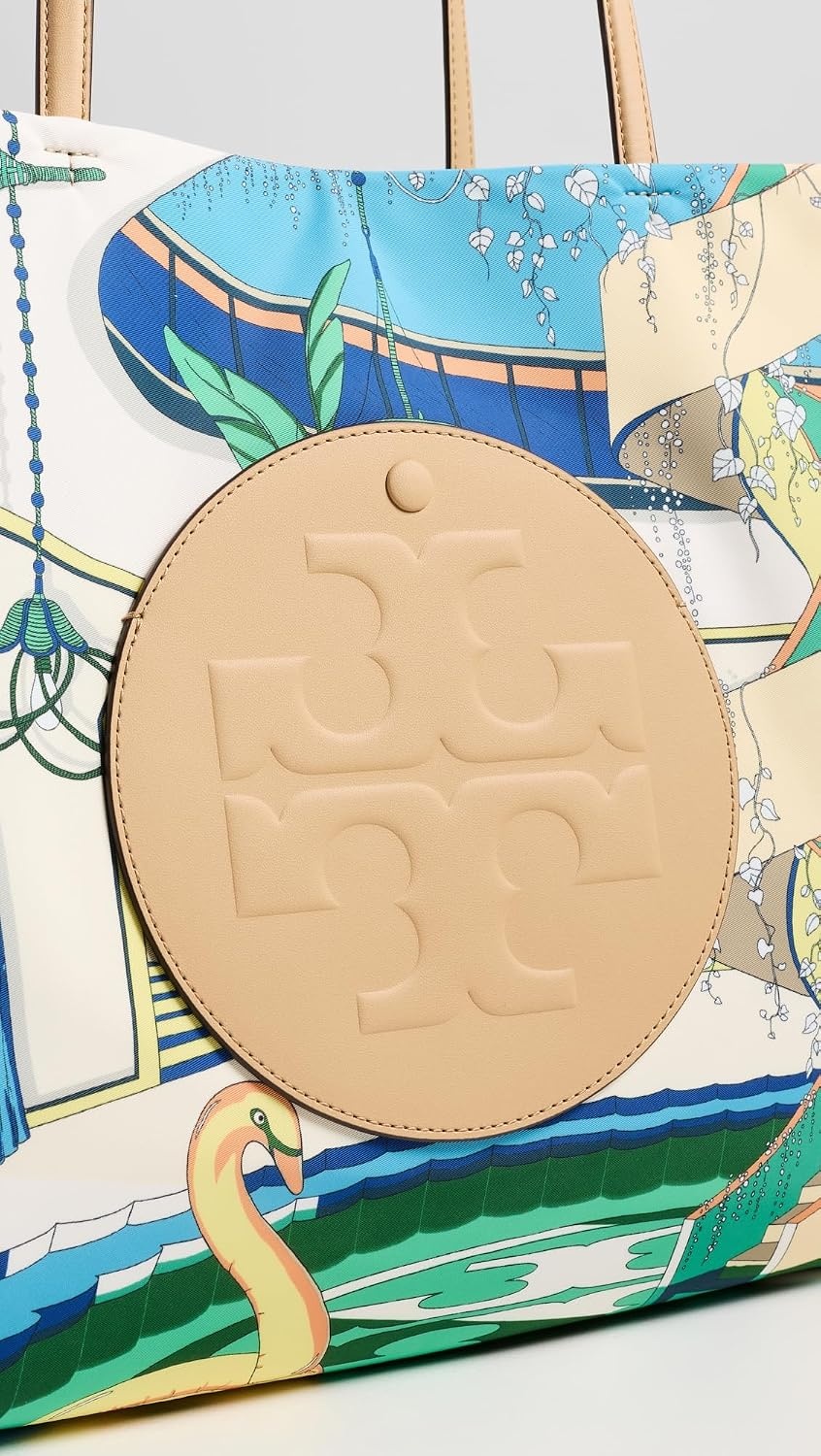 image:imageTory Burch Womens Ella Printed ToteThe Pool Blue