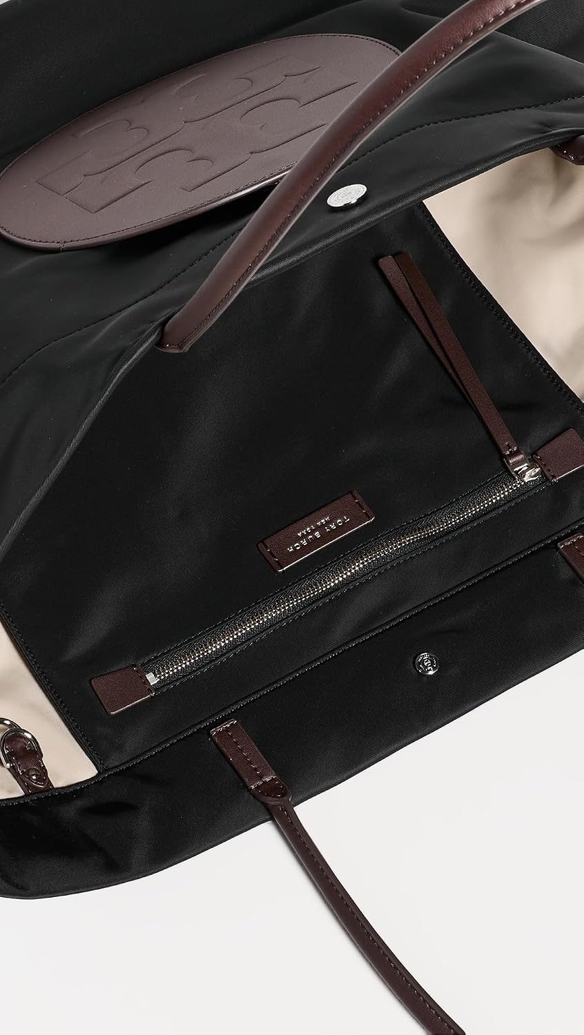 image:imageTory Burch Womens Ella Twist Reversible ToteBlack