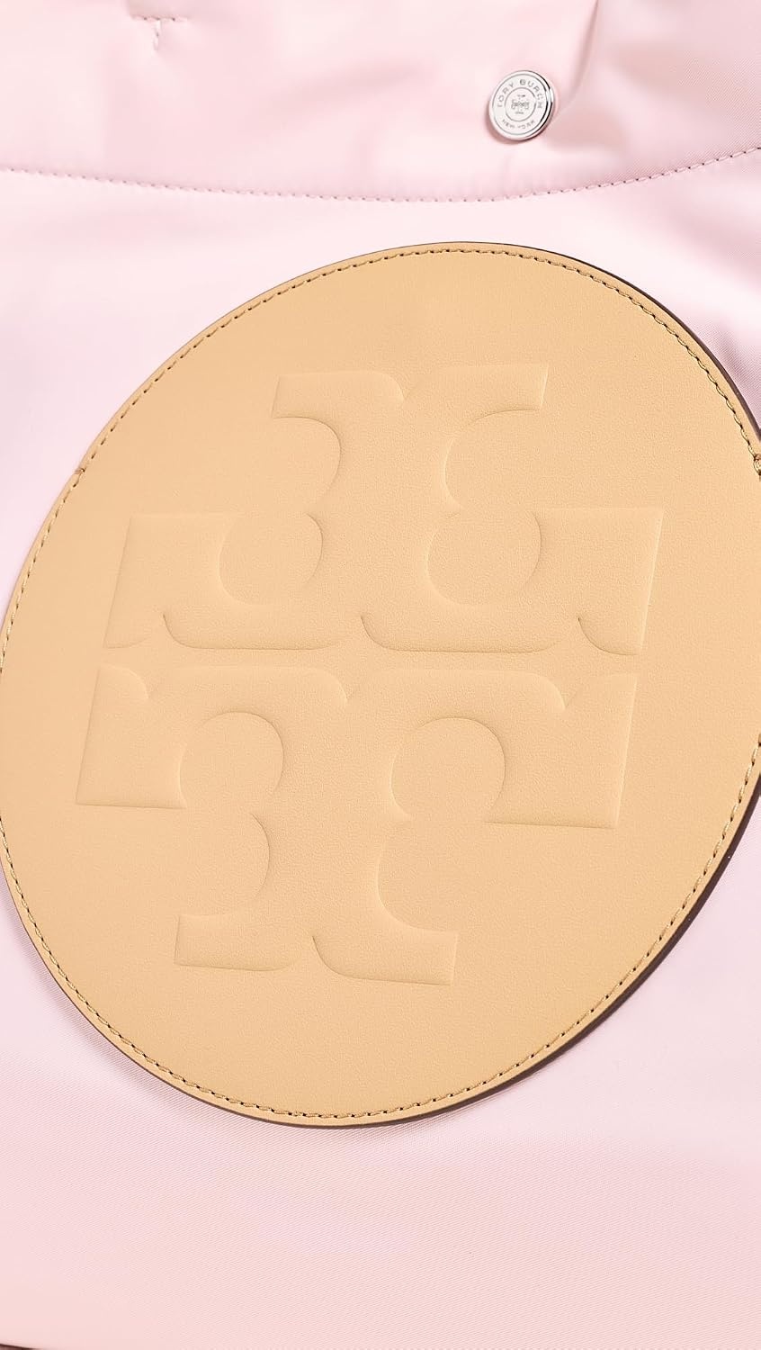 image:imageTory Burch Womens Ella Twist Reversible ToteRose Mist