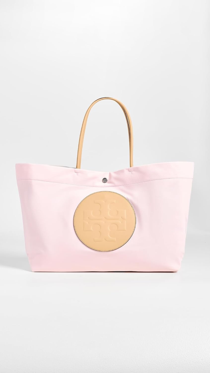 image:imageTory Burch Womens Ella Twist Reversible ToteRose Mist