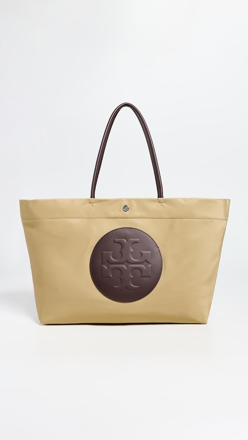 image:imageTory Burch Womens Ella Twist Reversible ToteWheat