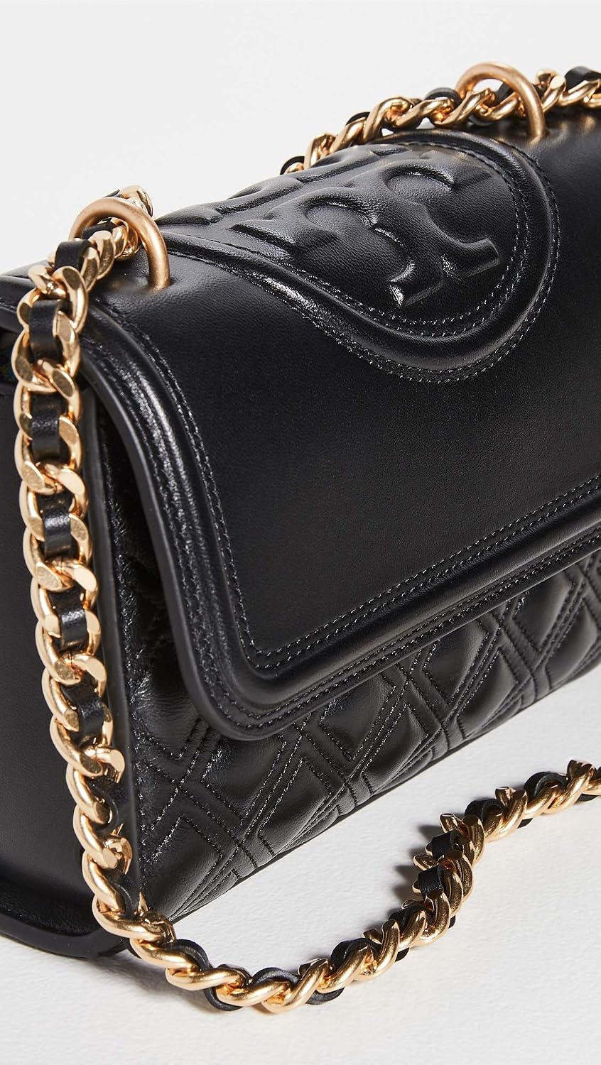 image:imageTory Burch Womens Fleming Convertible Shoulder BagBlack