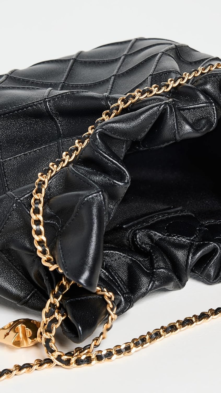 image:imageTory Burch Womens Fleming Mini Hobo BagBlack