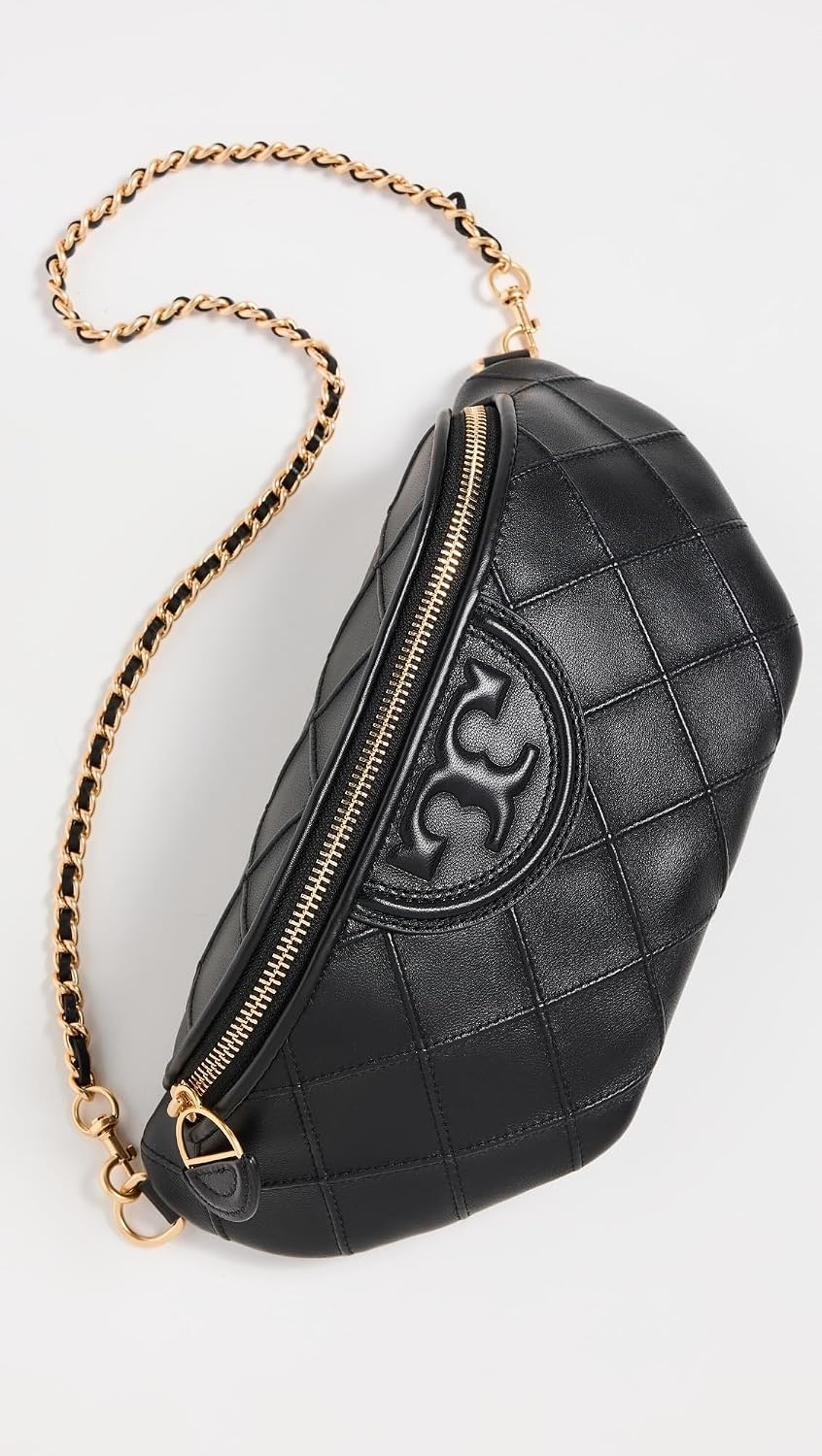 image:imageTory Burch Womens Fleming Soft Belt BagBlack