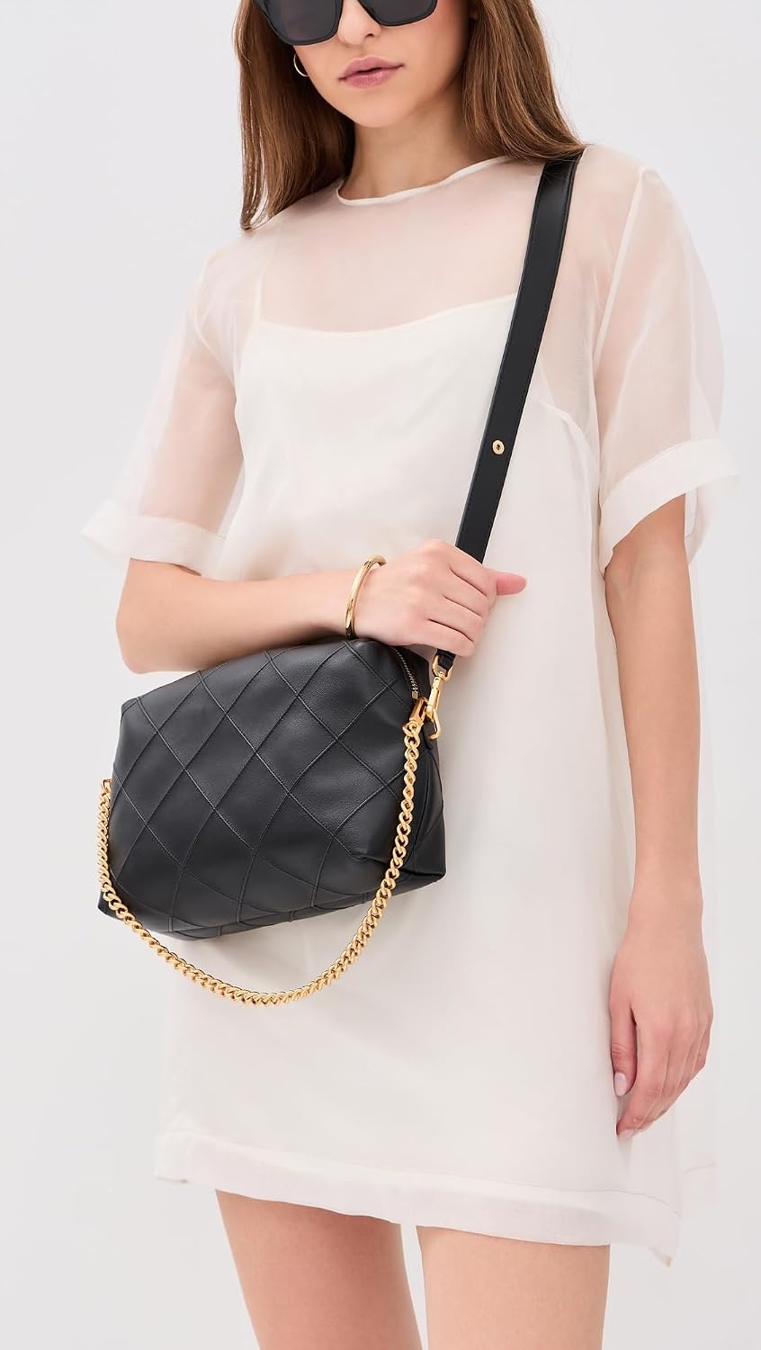 image:imageTory Burch Womens Fleming Soft Large Crossbody BagBlack