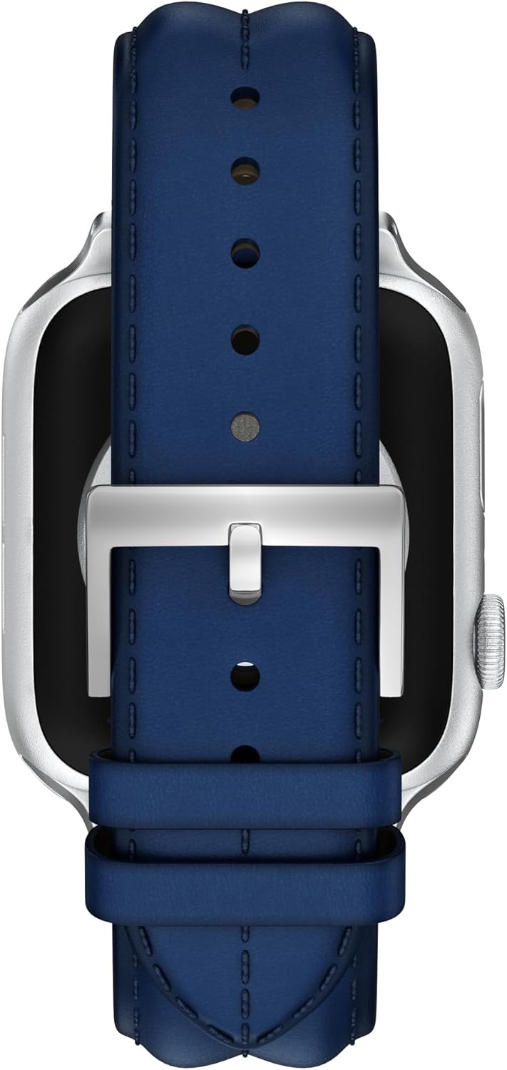 image:imageTory Burch Womens Kira 38404142mm Band For Apple WatchBlue Leather