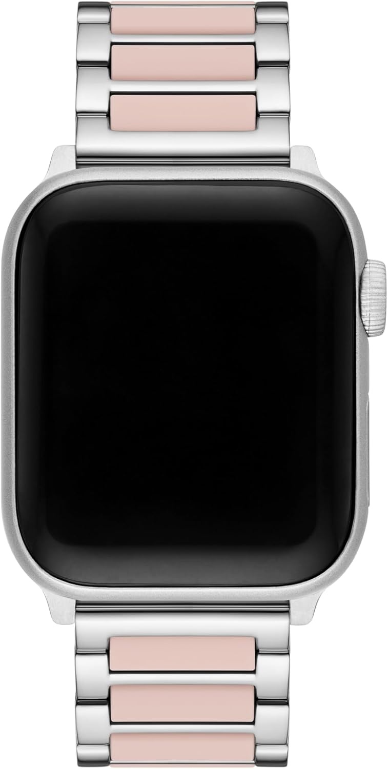image:imageTory Burch Womens Kira 38404142mm Band For Apple WatchSilverPink