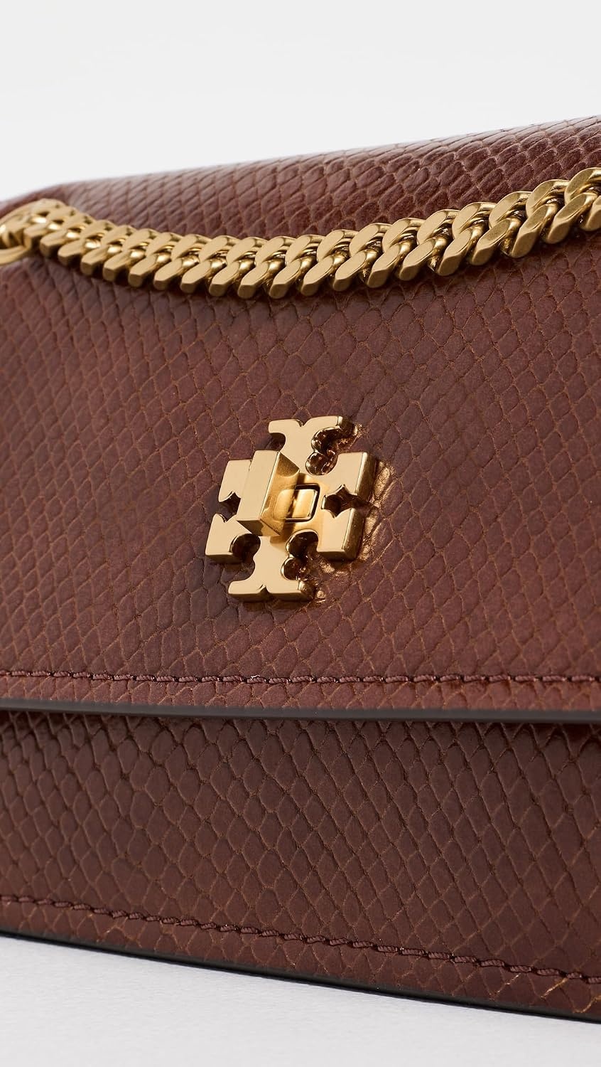 image:imageTory Burch Womens Kira Embossed Snake Mini Shoulder BagSweet Maple