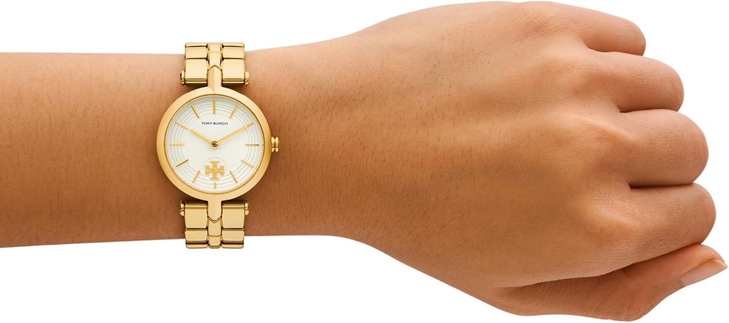 image:imageTory Burch Womens Kira Stainless Steel WatchGold