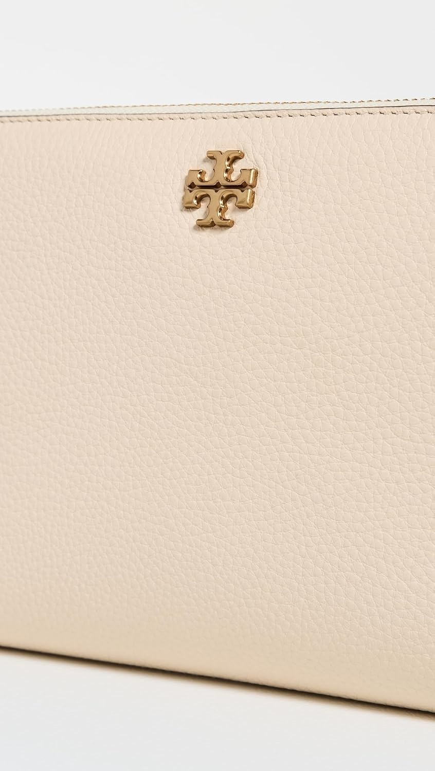 image:imageTory Burch Womens Mercer Pebbled Wallet CrossbodyNew Cream